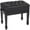 Black, variant on REDCAMP Adjustable Height Piano Bench with Storage, Heavy Duty Wooden Piano Stool Keyboard Bench with PU Leather Cushion, Black