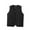 A Black, variant on Womens Plus Size Puffer Vest Sleeveless V Neck Lightweight Button Down for Layering Fall Winter Thin Warm Inner Jacket Gilet with Pockets