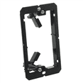 thumbnail image 3 of Single Bundled Cable Wall Plate 1- Recessed Low Voltage Cable Plate with Mounting Bracket (4-Pack, White), 3 of 7