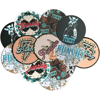 Freshie Cardstock Cutouts Rounds 3 inch for Freshies Random Mix 32 pk For  Scented Aroma Beads Bake with Mold for Car Freshie Designs, Western, Cow