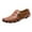 Brun, variante sur WEAIXIMIUNG Espadrilles pour Hommes Taille 14 4E Mode Marche Chaussures de Travail Confortables en Cuir Décontractées Chaussures de Tennis Athlétiques