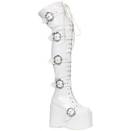 

500- KAMORA Boots Adult Shoes White - Size 8