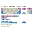 thumbnail image 1 of 150 Keys Keycaps PBT Material Keyboard Keycaps Cherry Profile Sublimation Keycap for Most Mechanical Keyboards C, 1 of 5