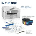 thumbnail image 5 of Brother MFC-J6955DW INKvestment Tank Color Inkjet All-in-One Printer with Wireless, Duplex Printing, 11” x 17” Scan Glass and Up to 1-Year of Ink In-box, 5 of 12