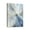Blue, variant on Abstract Blue Flickering Flower Artwork – Modern Canvas Wall Paintings, Adding Graceful Floral Appeal to Bedroom, Office & Home Decor, 12x16 Inch