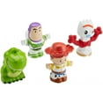 thumbnail image 2 of Little People Toy Story Action Figure Set, Buzz, Jessie, forky, Rex, Ages 1.5-5, 2 of 5