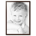 thumbnail image 2 of ArtToFrames 27" x 38" Walnut Picture Frame, 27x38 inch Brown Wood Poster Frame (WOM-4106), 2 of 8