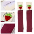thumbnail image 4 of Handmade Cloth Refrigerator Handle Cover, Fridge Door Protector Gloves, Home Kitchen Tool Accessory, 4 of 5