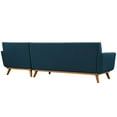 thumbnail image 4 of Modway Engage Right-Facing Upholstered Fabric Sectional Sofa in Azure Blue, 4 of 7