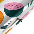 thumbnail image 4 of HAHDAXIA Fruit Pattern Bedding Solid Comforter Set for All Seasons,3 Pieces(1 Comforter+2 Pillowcases),Soft Microfiber Bedding Set Queen(90"x90"), 4 of 7
