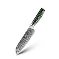 thumbnail image 2 of Akatsuki Kitchen Knife Forged Damascus Steel Japanese Chef Knife for Slicing Cutter with Easy-Grip Resin Handle and Gift for Chef's Giftcase, 2 of 5