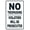 Warning Sign 2, variant on No Trespassing Warning Sign, Security Safety Metal Sign - 8"x12" Vintage Caution Poster Decor for Business Office Home Street Road Use