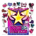 thumbnail image 1 of Savvi Rocker Tatuajes de Estrellas de Rock para Niñas ~ 50 Tatuajes Temporales, 1 of 3