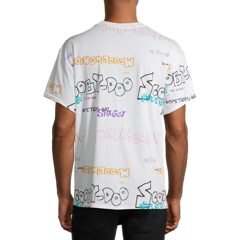 Scooby-Doo Men's Graffiti Art Graphic T-Shirt, Sizes S-XL