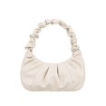 thumbnail image 2 of Bolso de moda para mujer, bolso de mano con textura informal, tipo bandolera, con diseño arrugado, 2 of 6