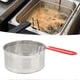 thumbnail image 2 of 20CM Deep Fryer Basket Round Stainless Steel Fry Baskets With Handle for French Chips Onion Rings Chicken Pasta 26s, 2 of 5