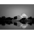 thumbnail image 3 of Highsmith, Carol 18x15 Black Modern Framed Museum Art Print Titled - Jefferson Memorial, Washington, D.C. Number 2 - Black and White Variant, 3 of 5