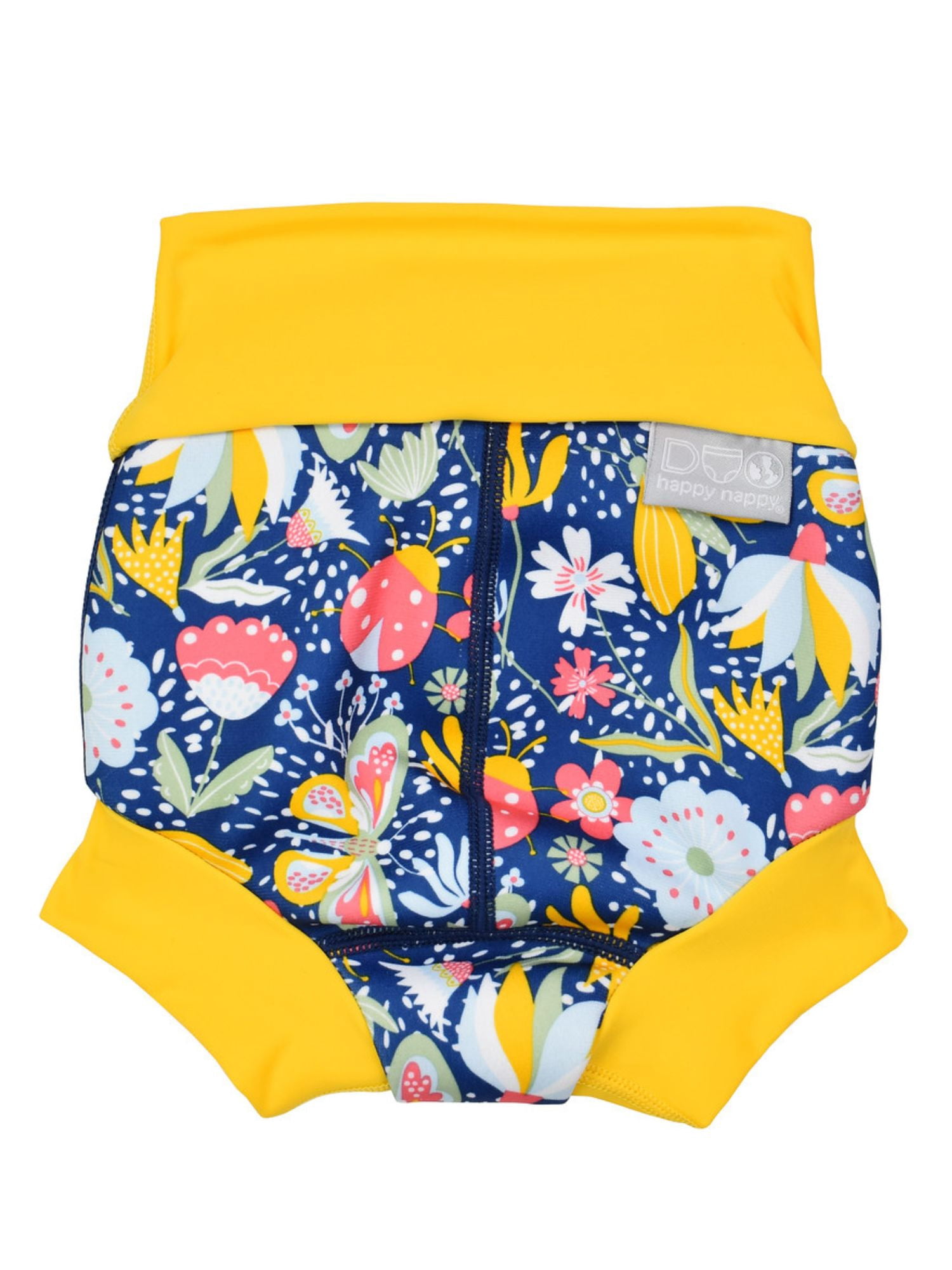 Splash About Happy Nappy Duo™ Reusable Swim Diaper, Garden Delight, 0-3 Months