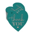 thumbnail image 1 of Inkdotpot Rose Gold Foil Paper Hang Tags Thank You Bridal Shower-Baby Shower-Retirement-Wedding-Birthday Favor Tags 100 Pieces, 1 of 8