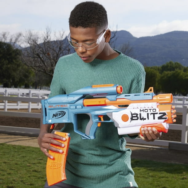 Nerf Elite 2.0 Motoblitz CS-10 Dart Blaster for Classrooms