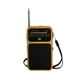 thumbnail image 2 of Radio de bolsillo AM de doble banda multipropósito fácil de usar de alto rendimiento con conector de 3,5 mm Naranja, 2 of 9