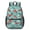 Pioneer Flower Floral Print Pattern-2, variant on Pioneer Flower Floral Print Pattern 17" School Backpacks for Teens,Waterproof Oxford Fabric,S-Shape Padded Straps for School,Travel,Hiking,Camping