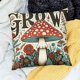 thumbnail image 2 of Mushroom Pillow Covers 18X18 Inch,Colorful Mushroom Throw Pillow Covers,Boho Mushroom Decorative Pillowcases, 2 of 5