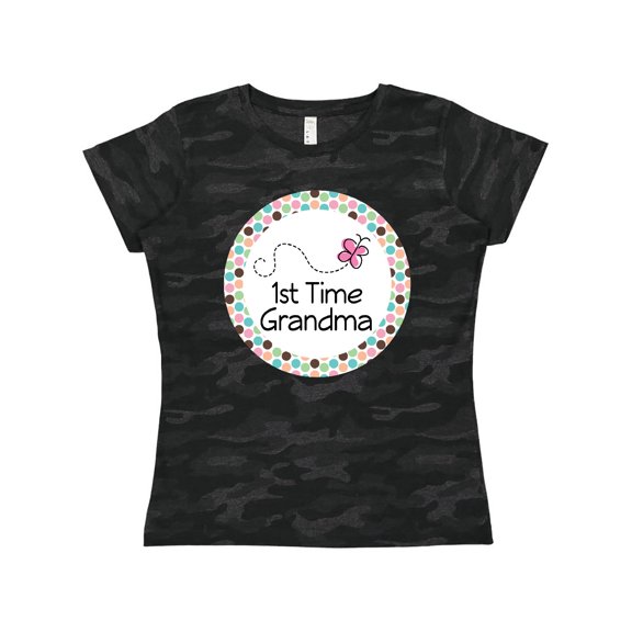 Inktastic First Time Grandma Women's T-Shirt