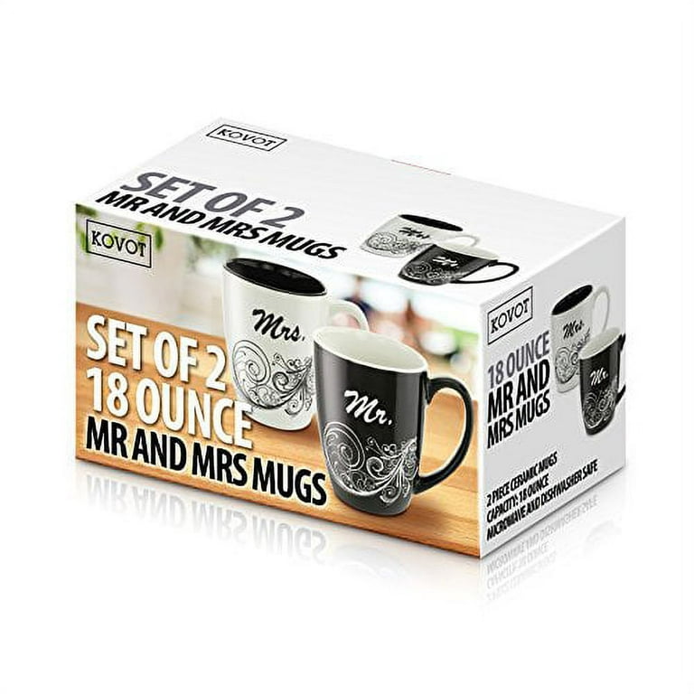 Extra Large Mug 500ml 18oz Black Large Coffee Mug Tall -  in