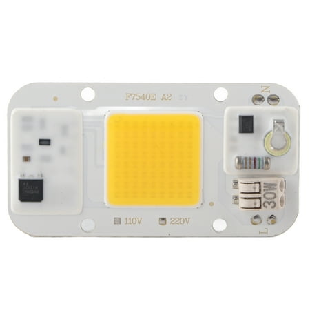

2024 220V High Pressure Free Drive Light Source 30W LED Chip Integrated Lamp Bead for Plant Growth LightWarm Light