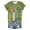 Green, variant on Womens Tops Short Sleeve Summer Tops For Women Casual Fashion Round Neck Retro Hippie All The People Living Life In Peace Printed Womens T Shirts