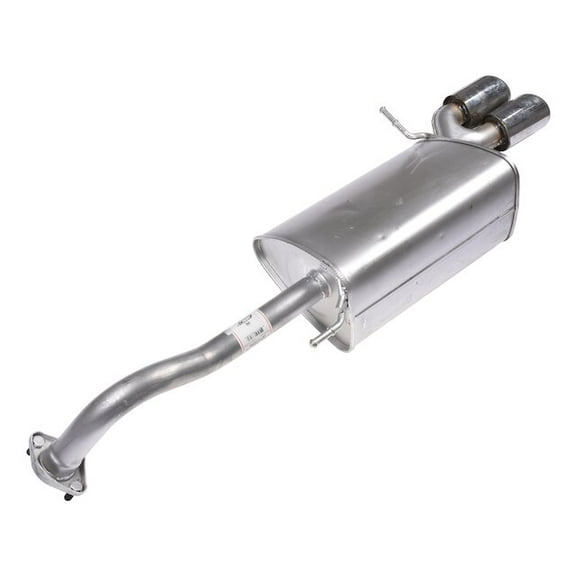 Rear Muffler - Compatible with 2013 Hyundai Elantra Coupe 1.8L 4-Cylinder