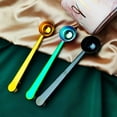 thumbnail image 2 of Dragonus Coffee Scoop Clip,Stainless Steel 2 in 1 Measuring Spoon With Sealed Bag Holder for Tea,Coffee Beans, 2 of 3