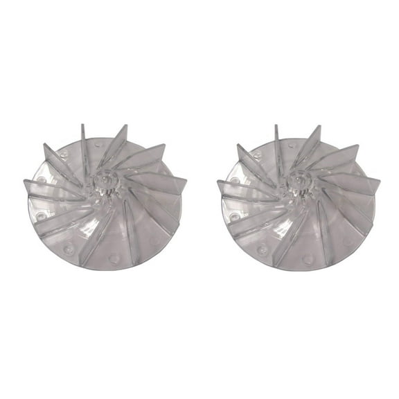 Replacement Part For Eureka Sanitaire (2) Commercial & Upright Lexan Plastic Fan (2 Pack) # 12988