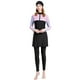 thumbnail image 1 of WILLBEST Trajes de Baño Mujer Natación Traje de Baño de Gran Tamaño Para Mujer Traje de Baño Conservador Pantalones de Manga Larga Gorro de Baño Traje de Baño de Tres Piezas, 1 of 6