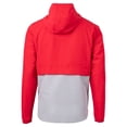 thumbnail image 3 of Men's-Cutter & Buck  Red San Jose Earthquakes Charter Eco Recycled Anorak Hooded Half-Zip Jacket, 3 of 3