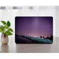 thumbnail image 3 of KSK KAISHEK Protective Case Hard Cover Only Compatible Old MacBook Pro 13" with Retina Display No CD-ROM, No USB-C + Black Keyboard Cover Model: A1502 & A1425 Purple series 0076, 3 of 5