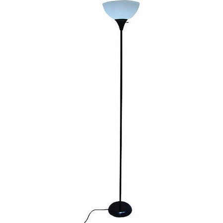 Mainstays 71u0022 Metal Floor Lamp - Black