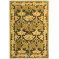 thumbnail image 2 of SAFAVIEH Anatolia Susan Floral Wool Area Rug, Navy/Sage, 4' x 6', 2 of 9
