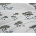 thumbnail image 4 of oneOone Polyester Lycra Fabric Tree & Animals Ikat Print Fabric By Yard 56 Inch Wide, 4 of 4