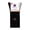 Black Assorted, variant on Champion Women’s Heritage Collection Cushion Crew Socks, 3 Pack, Sizes 4-10