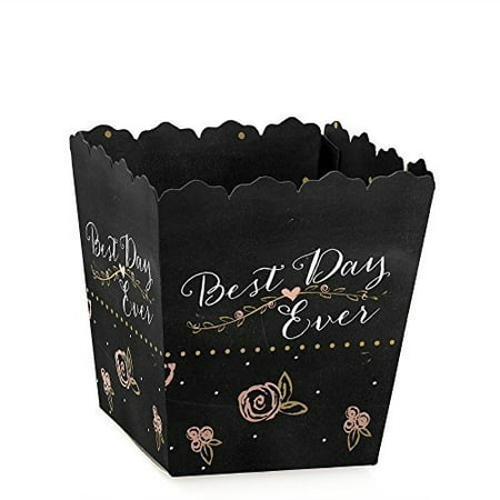 Best Day Ever - Party Mini Favor Boxes - Bridal Shower Party Treat Candy Boxes - Set of