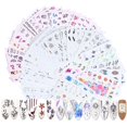 thumbnail image 1 of 80 Sheets Nail Sticker Fashion Decorative Floral DIY Nail Art Sticker Nail Decal, 1 of 9