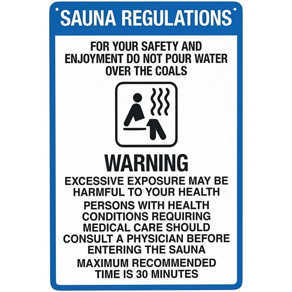 Vintage Style Warning Sign - 8"x12" Aluminum Metal Sign, Retro Decorative Safety Signage, Indoor Outdoor Use