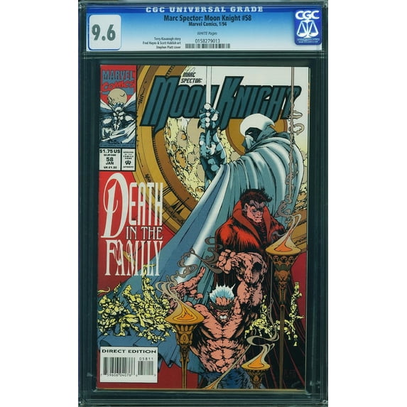 Marc Spector: Moon Knight #58 - CGC 9.6 Comic Book