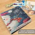 thumbnail image 5 of BZSMCE Photo Album Book Scrapbooking Merry Christmas Snowman Printed Picture Album, 5 of 9