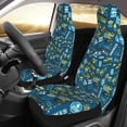 thumbnail image 2 of Yiaed Modern Excavator Print Car Seat Covers,Universal Auto Seats Protector Fits for Car,SUV Sedan,Truck,Automotive Seat Covers & Accessories(Two packs), 2 of 7