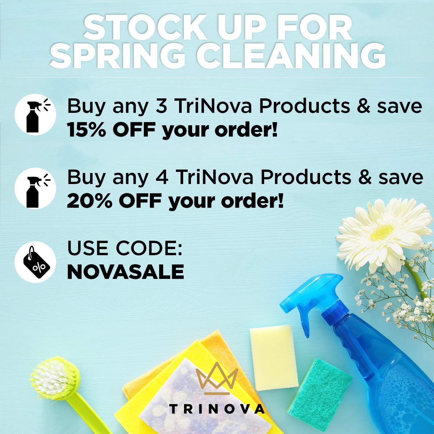 Trinova Fabric Protector Spray Stain Guard Save Couch Upholstery 18oz.