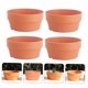 thumbnail image 5 of unbranded 4Ud Macetas De Plástico Imitación Arcilla Color Para Plantas Suculentas Uso En Casa Y Oficina, 5 of 8