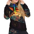 thumbnail image 4 of KLL Underwater Treasure Chest for Womens Pullover Hoodie with Pocket Hooded Long Sleeve Shirts Sweatshirt for Women-Large, 4 of 7